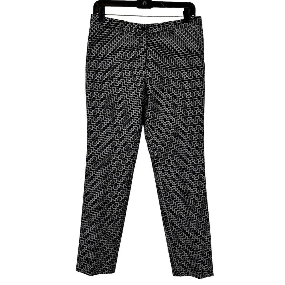 ETRO size 40 US 4 Woman's Printed Trouser Pants Straight leg mid rise